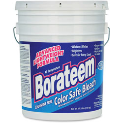 Dial Chlorine-Free Color Safe Bleach, Powder, 17.5 lb. Pail