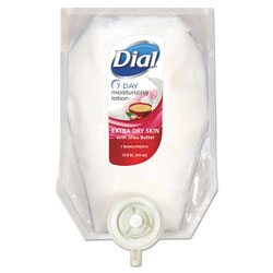 Dial Extra Dry 7-Day Moisturizing Lotion with Shea Butter, 15 oz Refill
