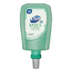 Dial FIT Basics Hypoallergenic Foaming Hand Wash Universal Touch Free Refill, Honeysuckle, 1 L Refill