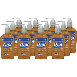Dial Gold Antimicrobial Hand Soap, Floral Fragrance, 7.5 oz Pump Bottle, 12/Carton