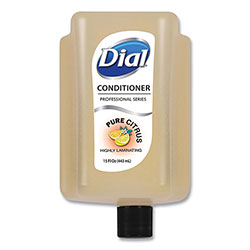 Dial Radiant Citrus Conditioner Refill for Versa Dispenser, 15 oz, 6/Carton