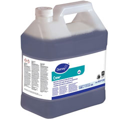 Diversey Crew Bath Cleaner/Scale Remover, Liquid, 192 fl oz (6 quart), Fresh Clean Scent, 2/Carton, Purple