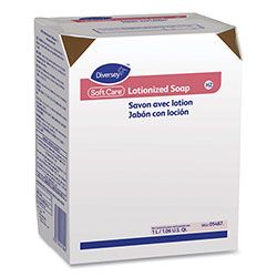 Diversey Soft Care Lotionized Hand Soap, 1,000 mL Cartridge, Floral Scent, 12/Carton