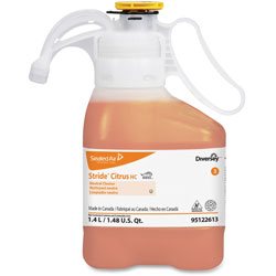 Diversey Stride Neutral Cleaner, 1.4L, Citrus Scent/Orange