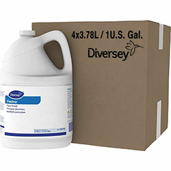 Diversey Vectra Floor Finish, Ready-To-Use, 128 fl oz (4 quart), Ammonia Scent, 4 Pack