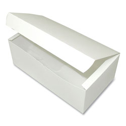 Dixie Tuck-Top One-Piece Paperboard Take-Out Box, 7 x 4.25 x 2.75, White, 300/Carton