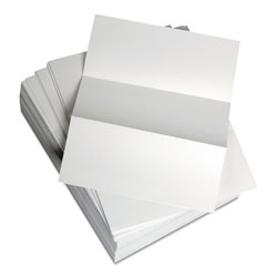 Domtar Custom Cut-Sheet Copy Paper, 92 Bright, Micro-Perforated Every 3.66 in, 24lb, 8.5 x 11, White, 500/Ream