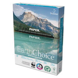 Domtar EarthChoice Office Paper, 92 Bright, 20lb, 8.5 x 11, White, 500 Sheets/Ream, 10 Reams/Carton