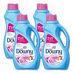 Downy Liquid Fabric Softener, April Fresh, 44 oz Bottle, 4/Carton