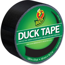 Duck® Tape, 1.88 in x 20 yards, Black