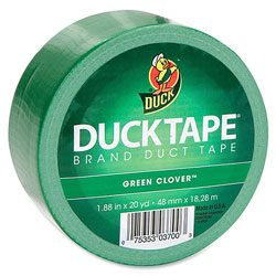 Duck® Duck Tape, 1.88 in x 20 Yards, Green