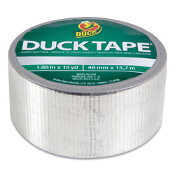 Duck® Colored Duct Tape, 3 in Core, 1.88 in x 10 yds, Chrome
