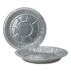 Durable Packaging Aluminum Pie Pans, 10 in Dia., Deep, 500/Carton