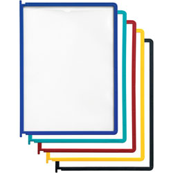 Durable Panels, Refill, Letter Size, Set of 5, Assorted