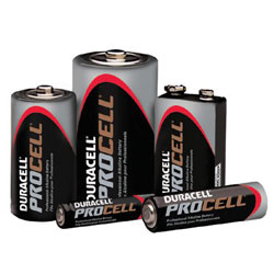 Duracell Procell Battery, Non-Rechargeable Alkaline, 1.5 V, C