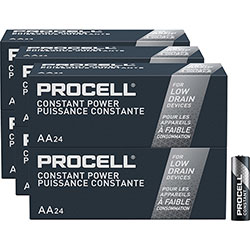 Duracell Procell Alkaline Batteries, AA, 144/CT