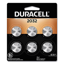 Duracell Specialty High-Power Lithium Batteries, 2032, 3 V, 6/Pack