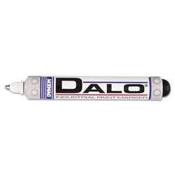 Dykem DALO Industrial Paint Marker Pens, Medium Bullet Tip, White