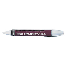 Dykem High Purity 44 Marker, Black, Medium, Threaded Cap