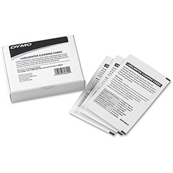 Dymo Cleaning Cards - For Printer Head - 10 / Box
