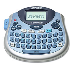 Dymo LetraTag 100T Label Maker, 2 Lines, 6.7 x 2.8 x 5.7