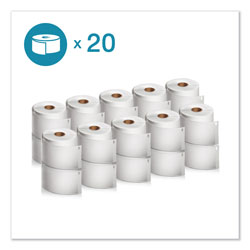 Dymo LW Extra-Large Shipping Labels, 4 in x 6 in, White, 220/Roll, 20 Rolls/Pack