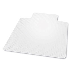 E.S. Robbins EverLife Chair Mat for Extra High Pile Carpet with Lip, 36 x 48, Clear