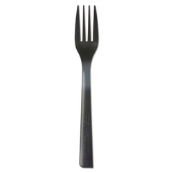 Eco-Products 100% Recycled Content Fork - 6 in, 50/Pack, 20 Pack/Carton