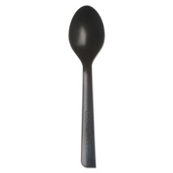 Eco-Products 100% Recycled Content Spoon - 6 in , 50/Pack, 20 Pack/Carton