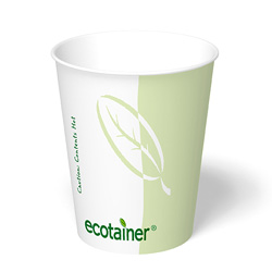ecotainer Paper Hot Cup, 8 oz. (SMRE-8)
