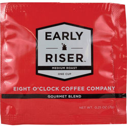Eight O'Clock .25 oz. Coffee Filter Pouch, Medium Roast, 200/Carton