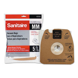 Electrolux Style MM Disposable Dust Bags w/Allergen Filter for SC3683A/SC3683B, 5/PK