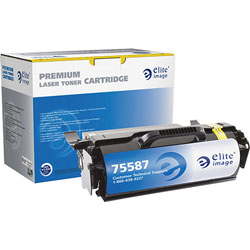 Elite Image Remanufactured MICR Toner Cartridge, Alternative for Lexmark (T650H21A), Laser, 21000 Pages, Black, 1 Each