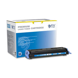 Elite Image Remanufactured Toner Cartridge, Alternative for HP 124A (Q6001A), Laser, 2000 Pages, Cyan, 1 Each