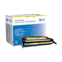 Elite Image Remanufactured Toner Cartridge, Alternative for HP 502A (Q6472A), Laser, 4000 Pages, Yellow, 1 Each