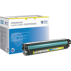 Elite Image Remanufactured Toner Cartridge, Alternative for HP 650A (CE272A), Laser, Yellow, 1 Each