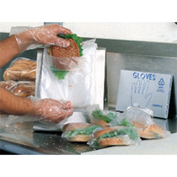 Elkay Clear Saddle Pack Sandwich Bag, 6-1/2 x 7