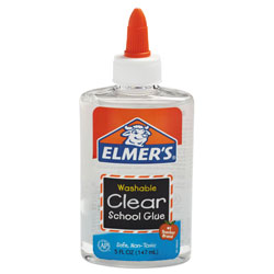 Elmer's Washable School Glue, 5 oz, Dries Clear