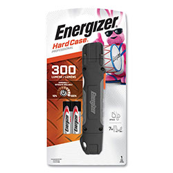 Energizer Hardcase Professional Task LED Flashlight, 2 AA Batteries (Included), Black