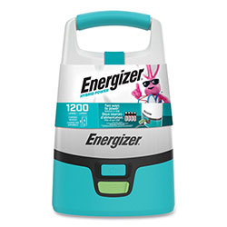 Energizer Vision Hybrid Lantern, 4 AA (Sold Separately), 1 Rechargeable Lithium Ion (Sold Separately), Teal/White