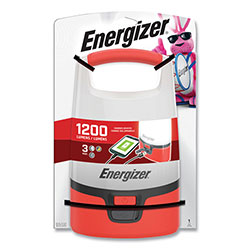 Energizer Vision LED USB Lantern, 4 D Batteries (Sold Separately), Red/White