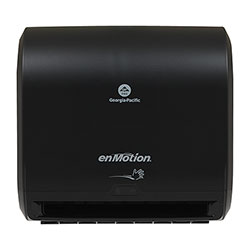 enMotion Impulse® 10 in 1-Roll Automated Touchless Paper Towel Dispenser, Black, 59488A, 14.600 in W x 9.250 in D x 14.000 in