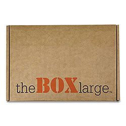 EPE USA Laptop Shipping Box, One-Piece Foldover (OPF), Large, 17.25 in x 11.68 in x 3.75 in, Brown Kraft