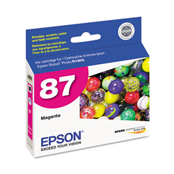Epson 87 - Print Cartridge - 1 x Pigmented Magenta