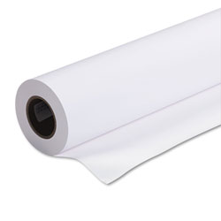 Epson Singleweight Matte Paper, 5 mil, 24 in x 131.7 ft, Matte White