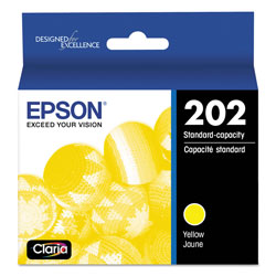 Epson T202420S (202) Claria Ink, 165 Page-Yield, Yellow