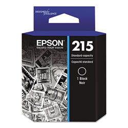 Epson T215120S (215) DURABrite Ultra Ink, Black