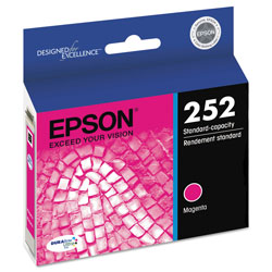Epson T252320S (252) DURABrite Ultra Ink, Magenta