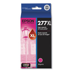 Epson T277XL320S (277XL) Claria High-Yield Ink, 740 Page-Yield, Magenta