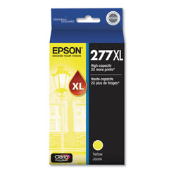 Epson T277XL420S (277XL) Claria High-Yield Ink, 740 Page-Yield, Yellow